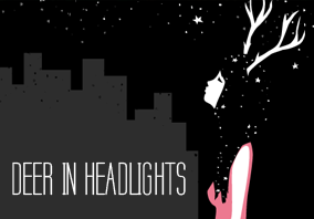 flash giveaway! Get a free autographed copy of Deer in Headlights